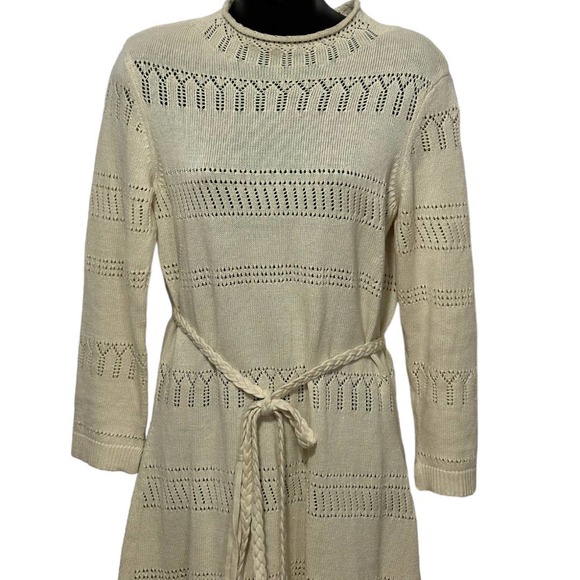 Zadig & Voltaire Cecily Monogram Long Sleeve Sweater Dress - Picture 4 of 10